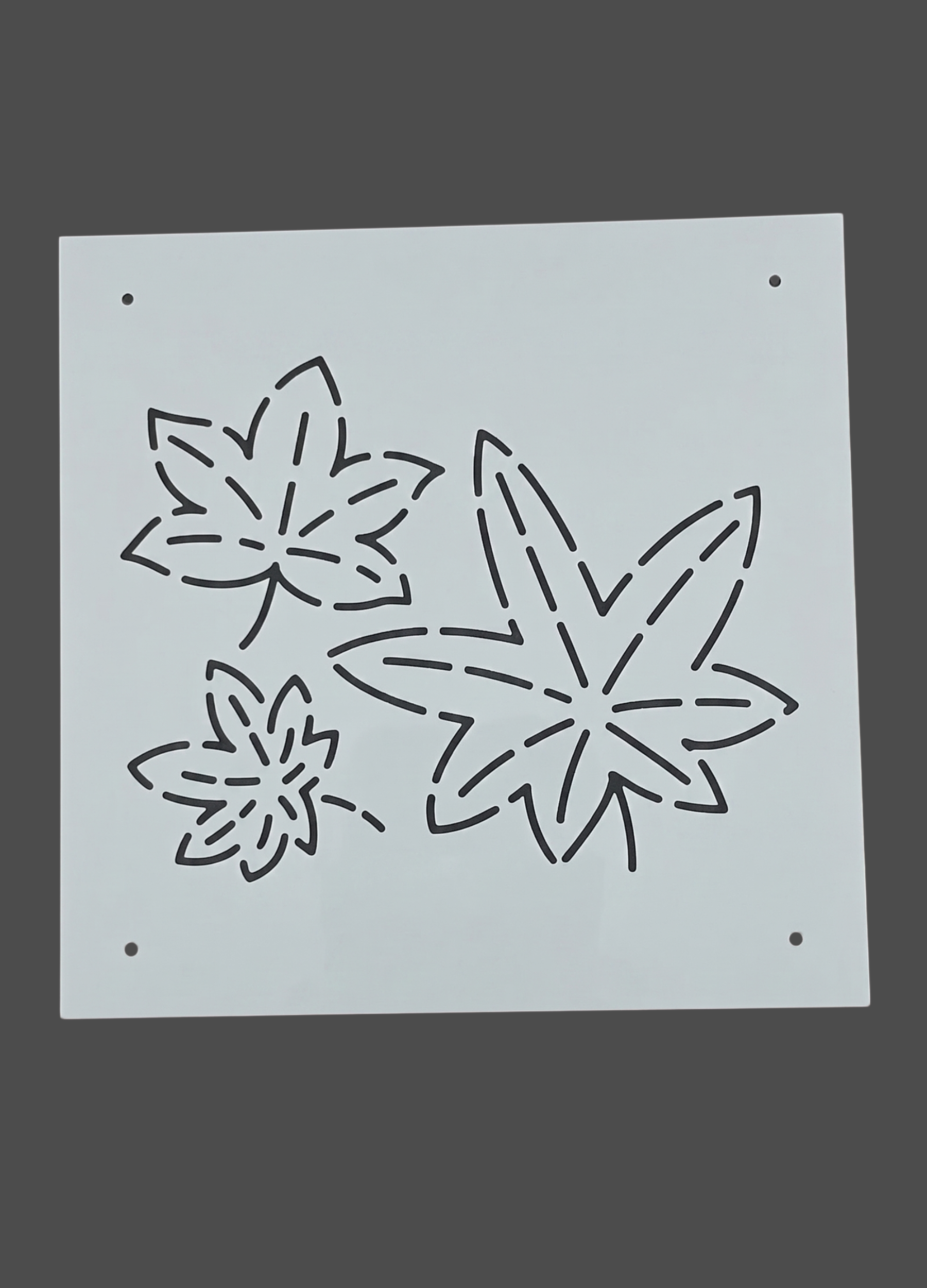 Momiji - Maple Leaves 5"x5" - Stencil