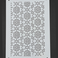 Kagome - Floral Grid - Stencil