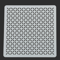 Nami Nui - Off-set Running Stitch Rows - Stencil