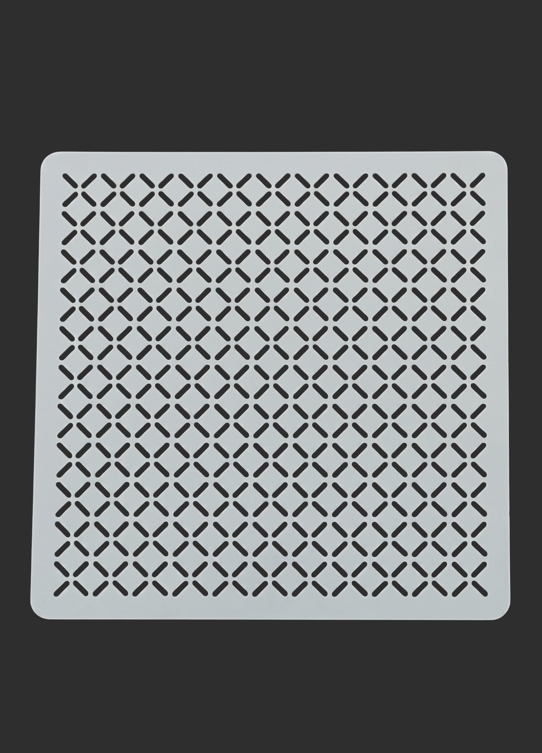 Jujitsunagi - Linked Crosses - Stencil