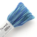 Sashiko Variegated Thread 100m Colorful