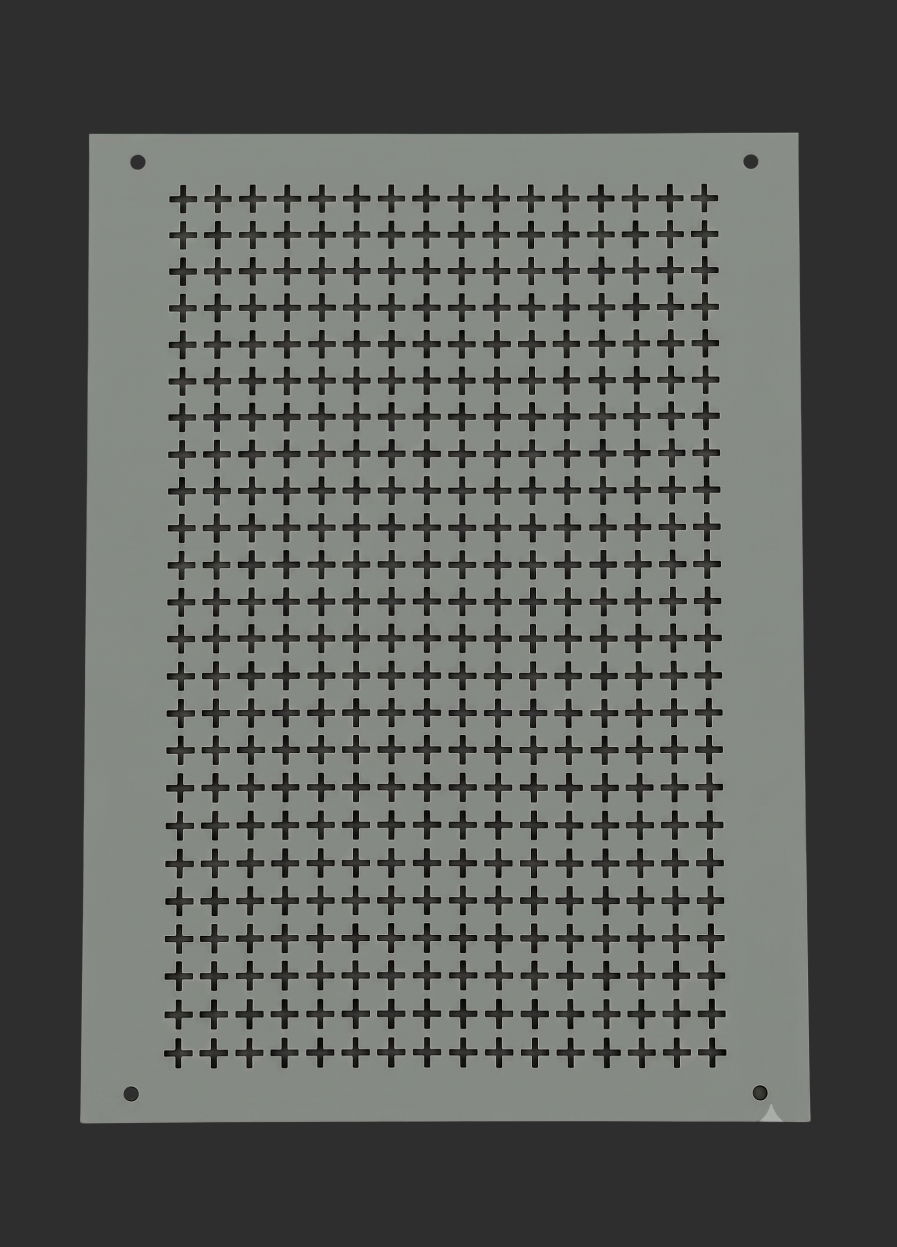 Hitomezashi Inspired - Plus Grid 8.3"x5.9" - Stencil