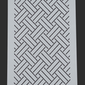 Herring Bone Weave 8.3"x5.9" - Stencil