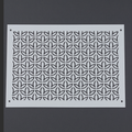 Hanabishi Variation - Flower Diamond Repeat 8.3"x5.9" - Stencil