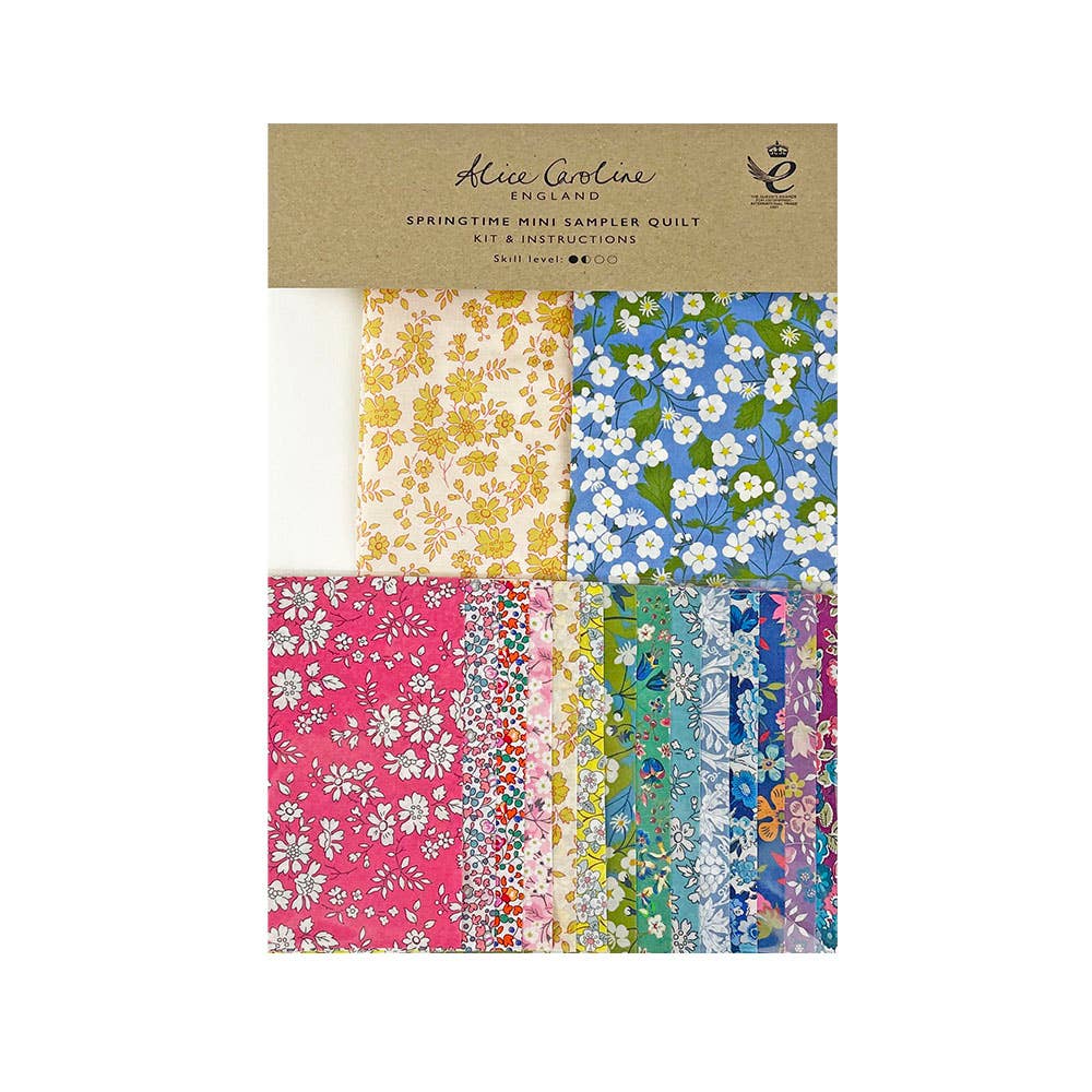Liberty Tana Lawn® Fabric Springtime Mini Sampler Quilt Kit