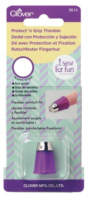 Clover I Sew For Fun Protect n Grip Thimble