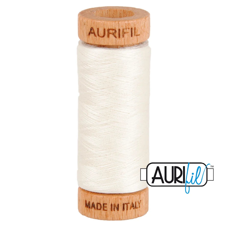 Aurifil - Mako 80wt 6722 Sea Biscuit - Small Spool
