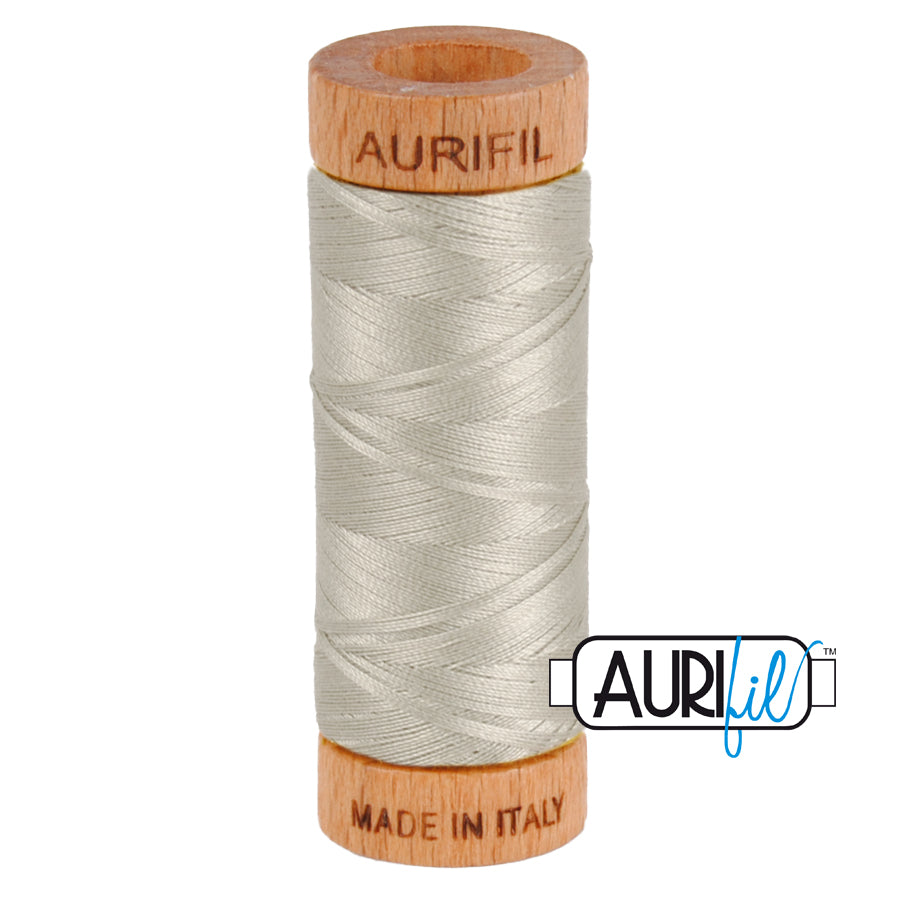 Aurifil - Mako 80wt 6725 Moondust - Small Spool