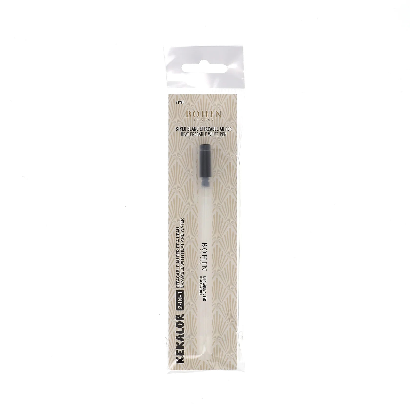 Bohin - Kekalor Pen - Iron Erasable - White