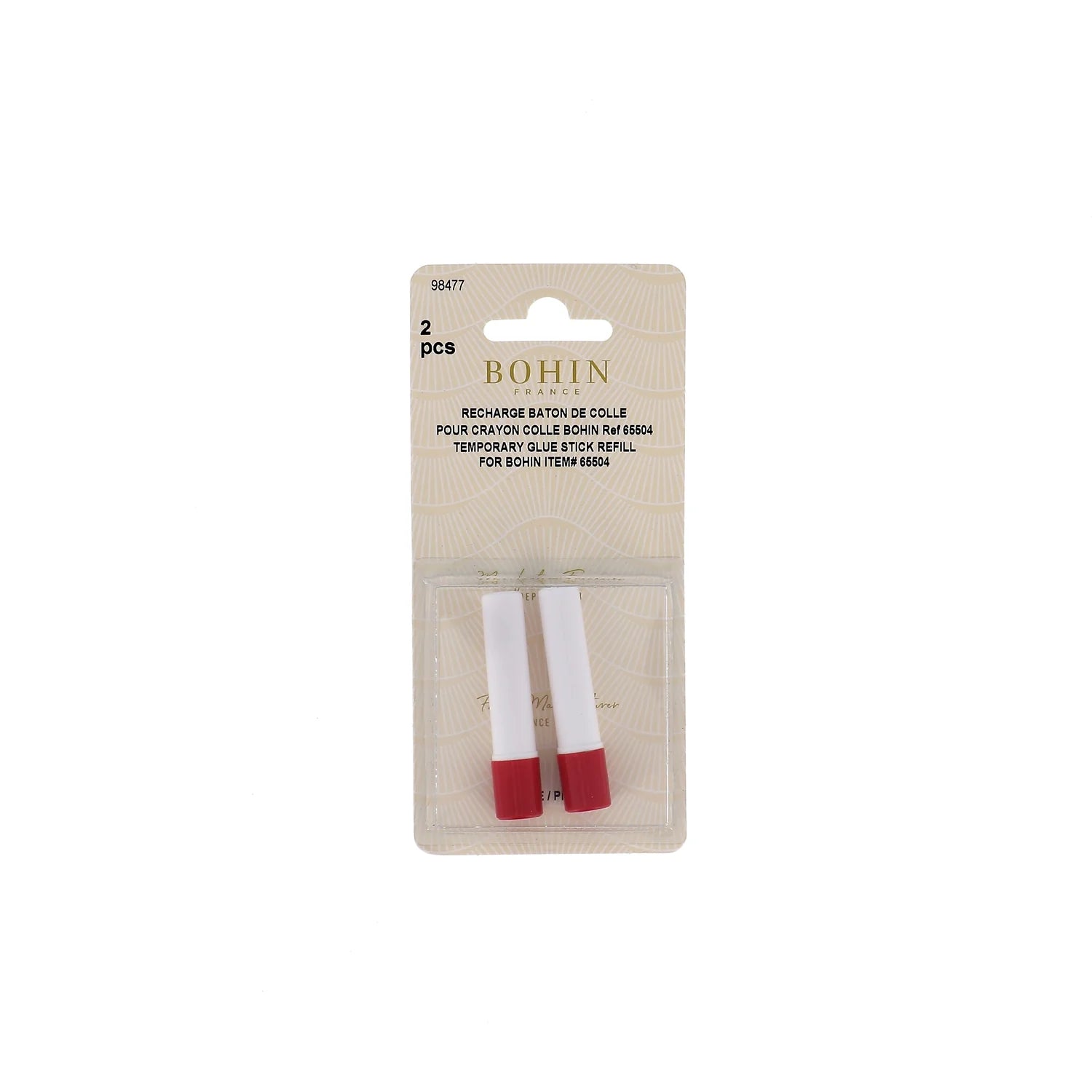 Bohin Temporary Glue Pen - Refill 2 pack