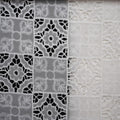 Pure White Cutwork & Embroidered Fabric