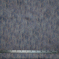 soft tea pink rayon with blue chevron print