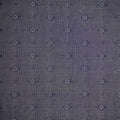 Denim blue motifs in white and navy