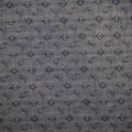 Light denim color paisley and geometric motifs