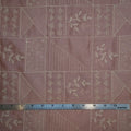 Blush Pink Soft Cotton Silk Eyelet Embroidered Fabric