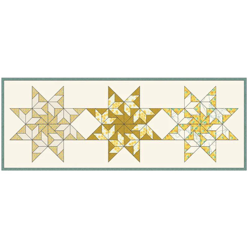 Acrylic Template - Flying Swallows - 1/4" Windowed