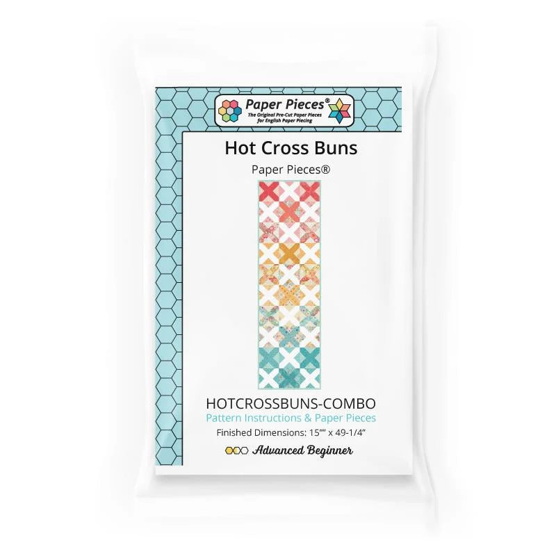 Acrylic Template - Hot Cross Buns - 1/4" Windowed
