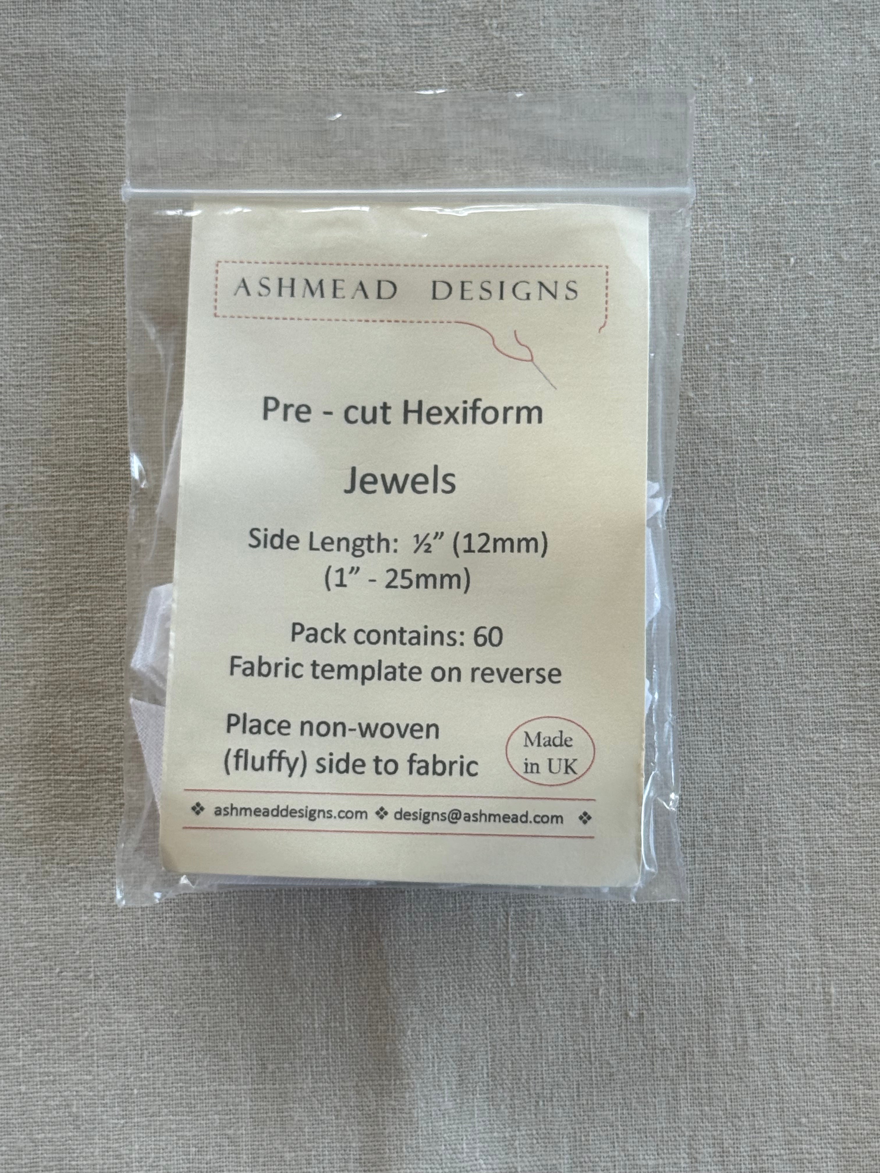 Hexiform Precut - Jewels - 1/2" - pack of 60
