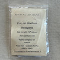 Hexiform Precut - Hexagons - 1/2" - pack of 60