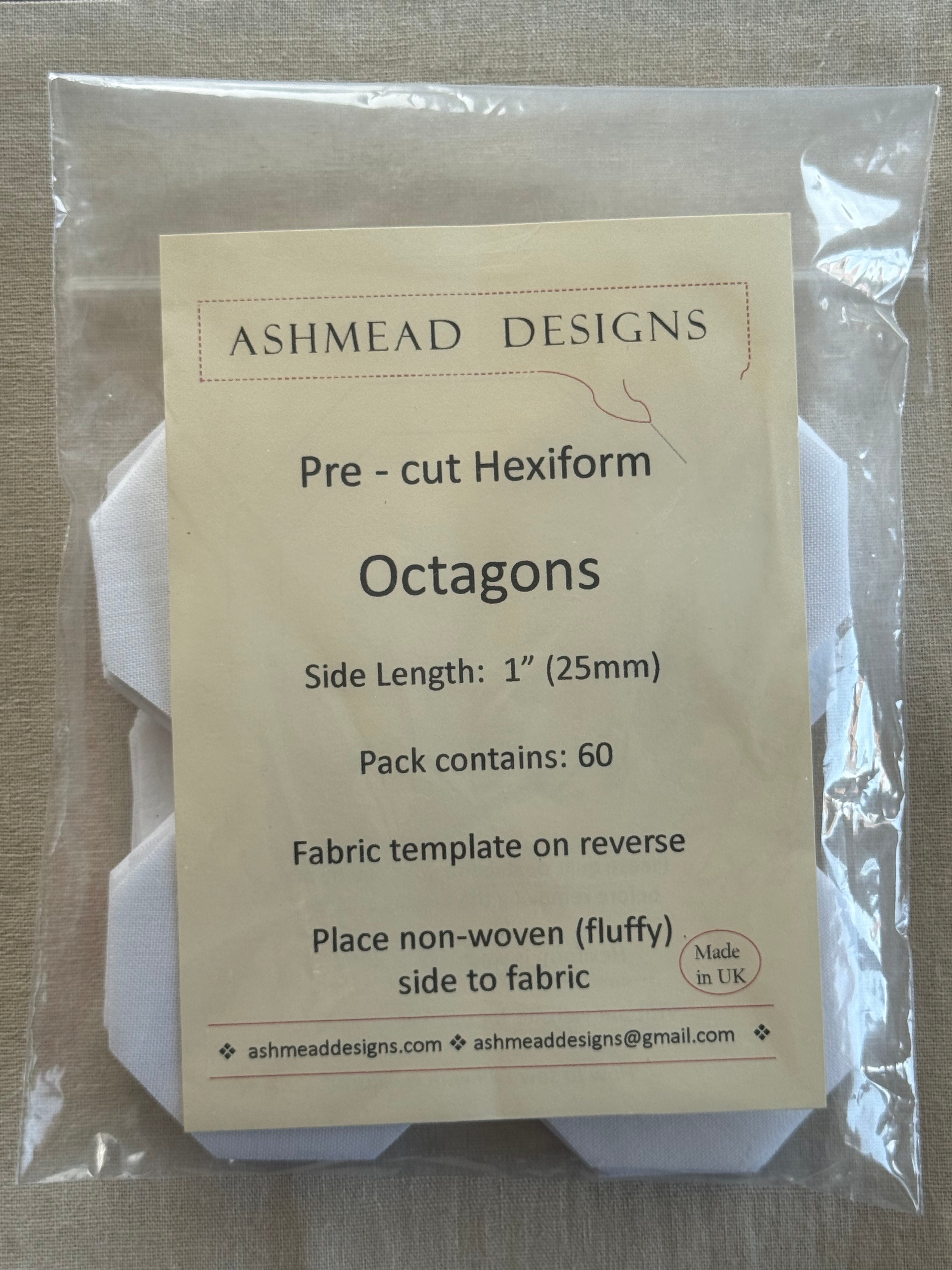 Hexiform Precut - Octagons - 1" - pack of 60