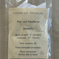 Hexiform Precut - Jewels - 1" - pack of 60