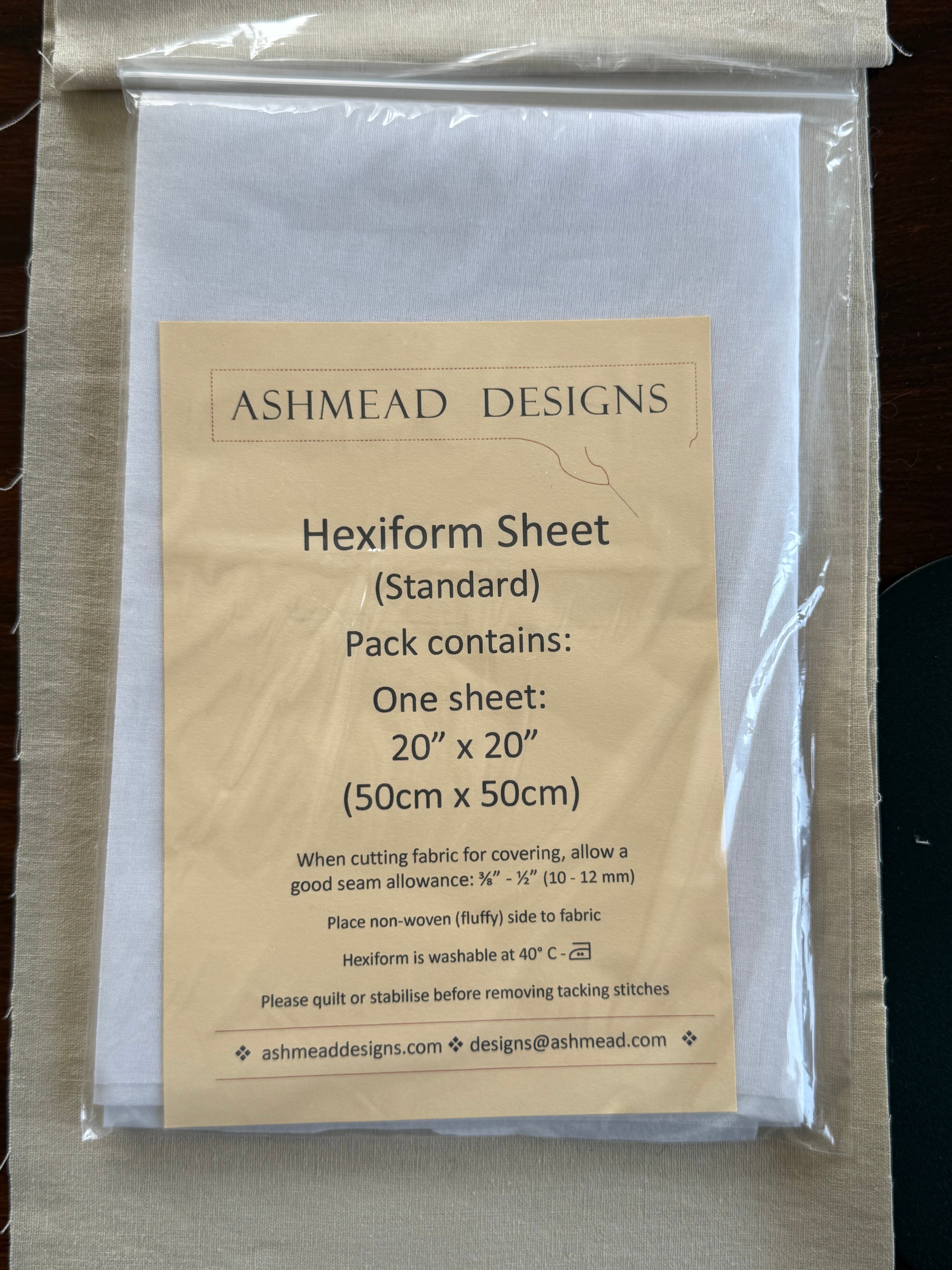 Hexiform - Sheet - 20" X 20"
