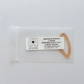Acrylic Template - 1" 6-Point Wedge - 1/4" Windowed