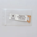 Acrylic Template - 1" Hexagon Kites - 1/4" Windowed