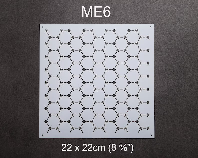 Sashiko Stencil - ME6