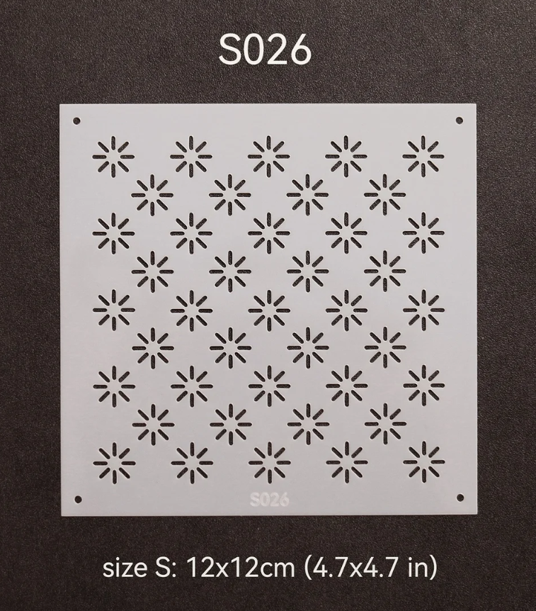 Sashiko Stencil - S26