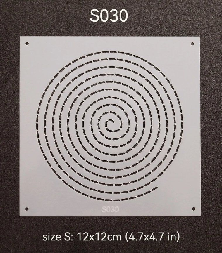 Sashiko Stencil - S030