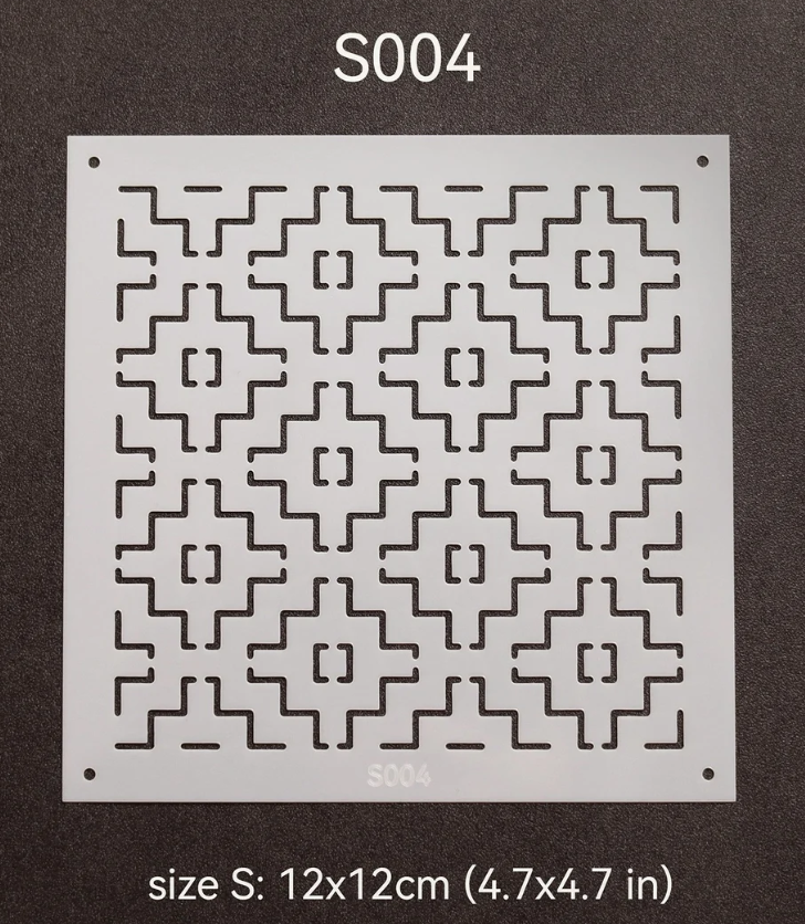 Sashiko Stencil - S04