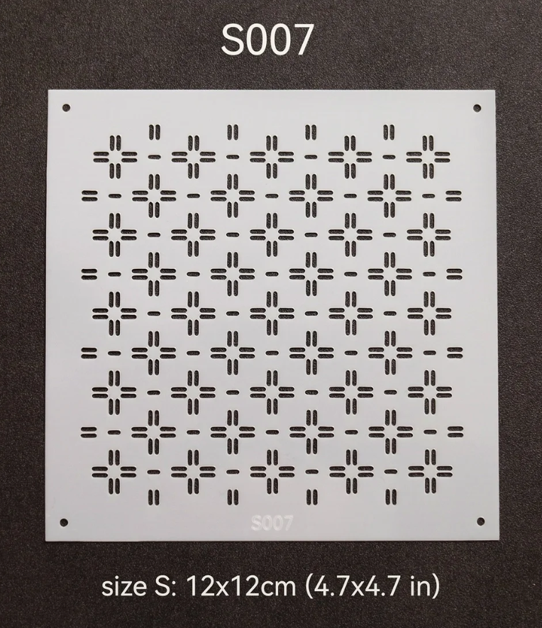 Sashiko Stencil - S07