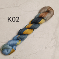 Sashiko Thread - K02 - 100m - Hand Dyed Variegated