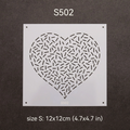 Sashiko Stencil - S502