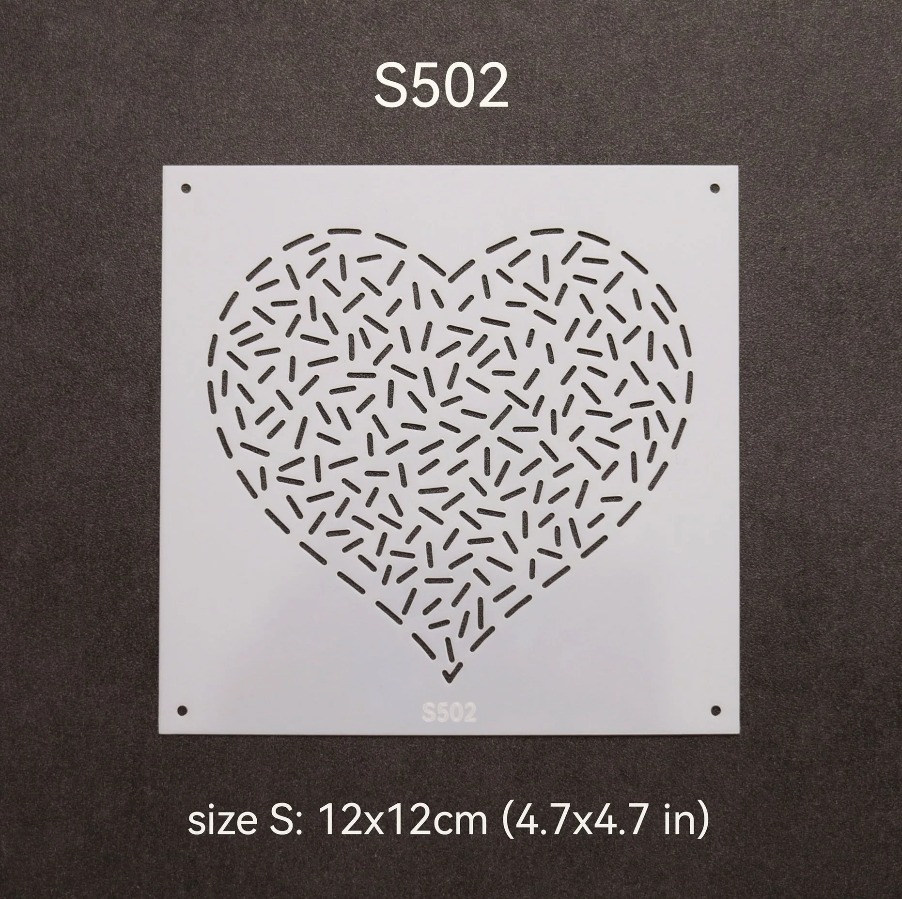 Sashiko Stencil - S502