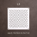Sashiko Stencil - L3