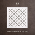 Sashiko Stencil - L4