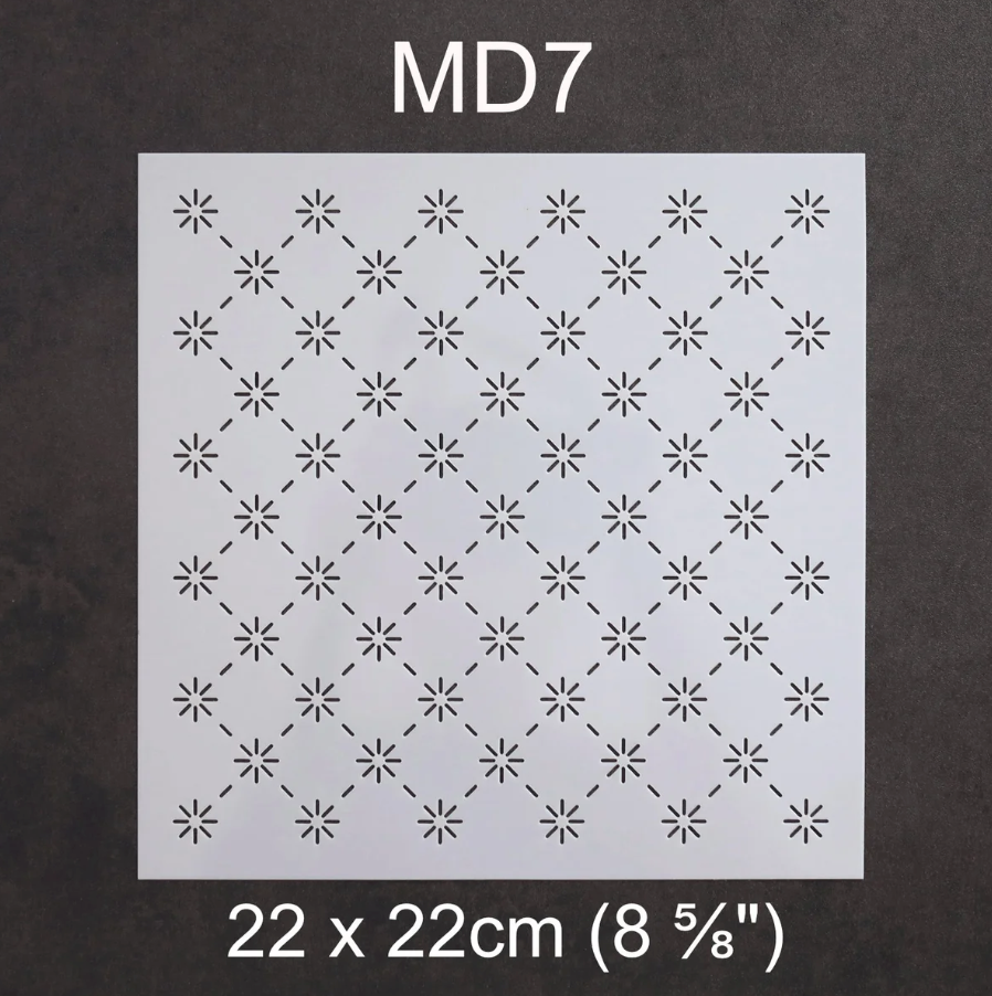 Sashiko Stencil - MD7