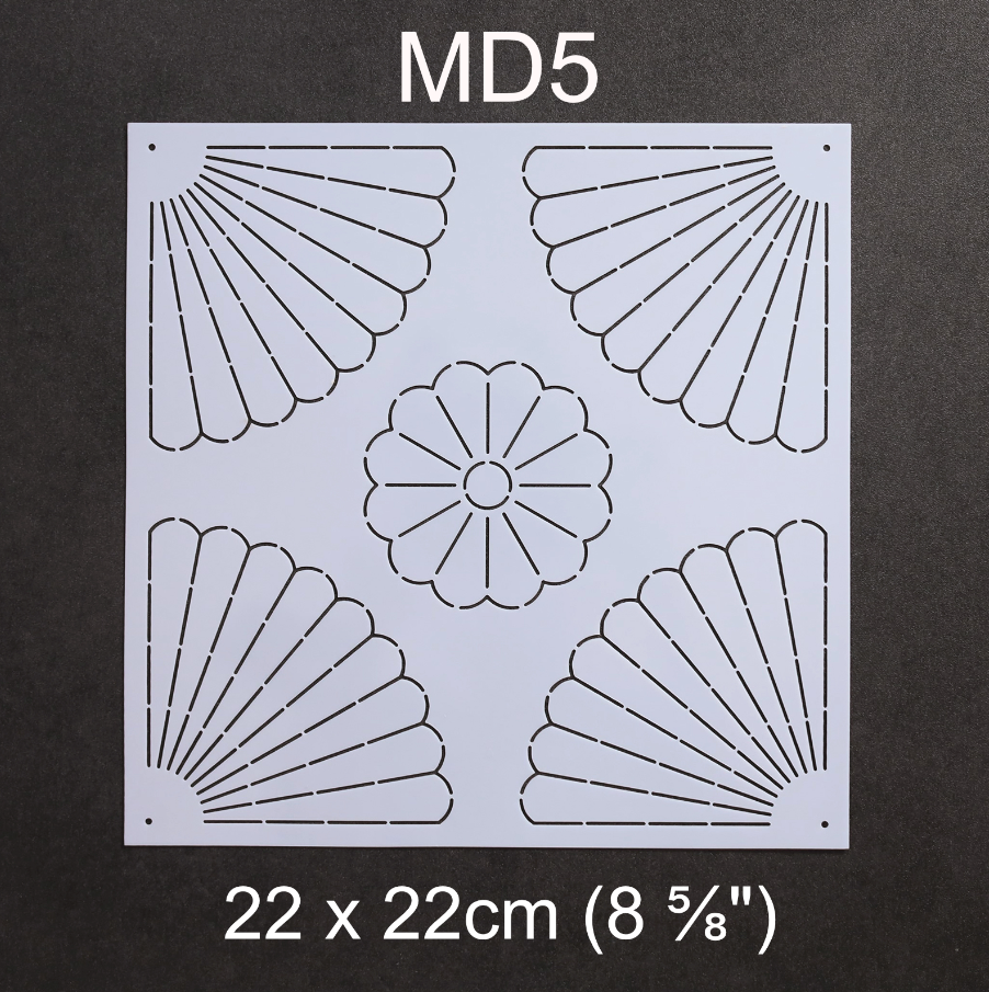 Sashiko Stencil - MD5