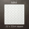 Sashiko Stencil - MA4