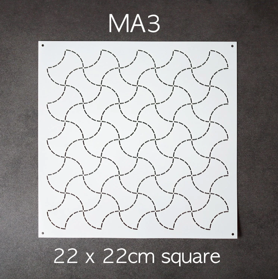 Sashiko Stencil - MA3