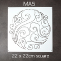 Sashiko Stencil - MA5