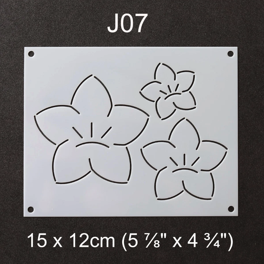 Sashiko Stencil - J07