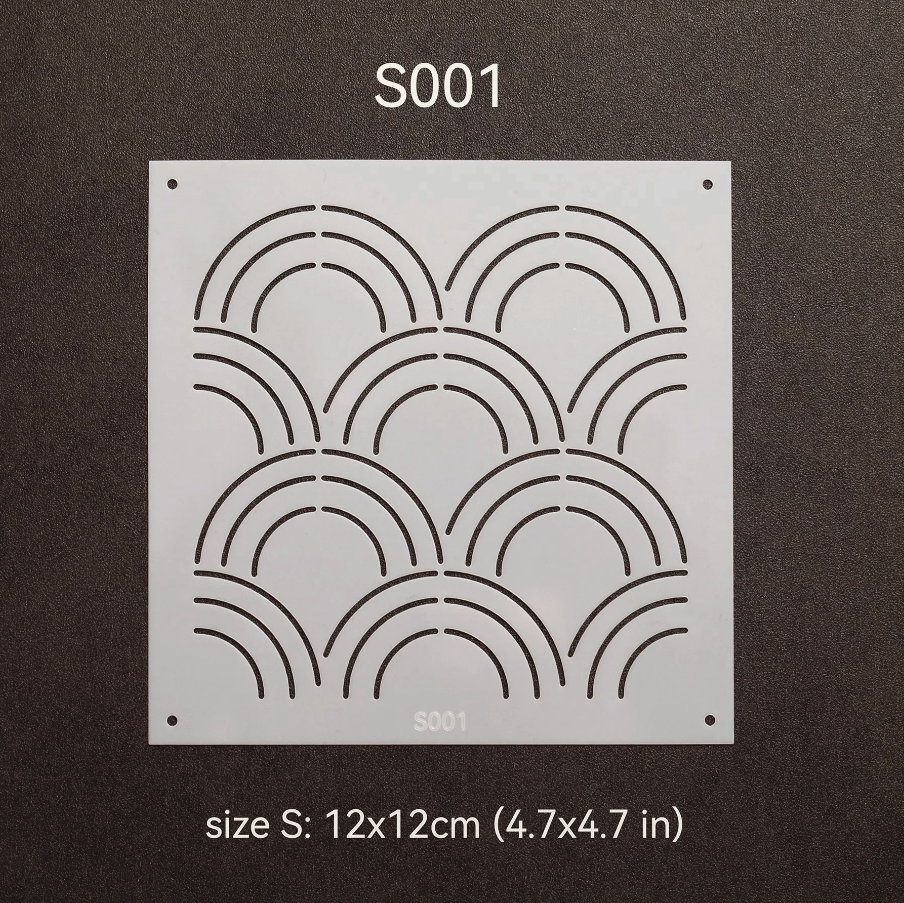 Sashiko Stencil - S001