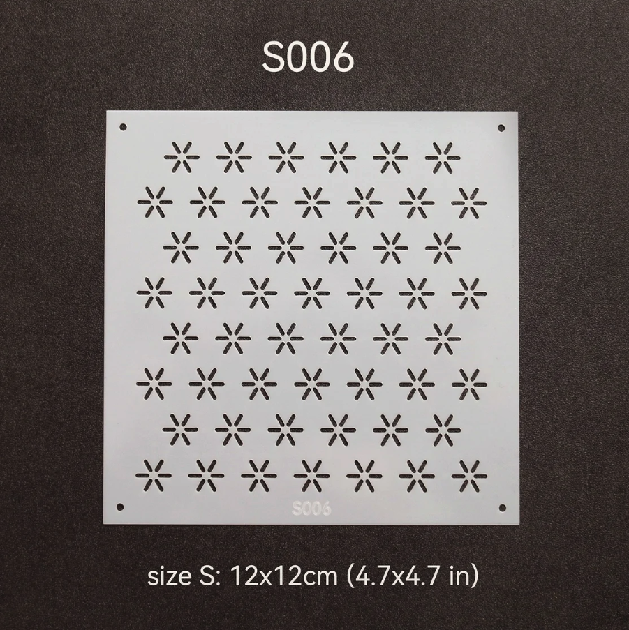 Sashiko Stencil - S006