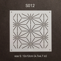 Sashiko Stencil - S012
