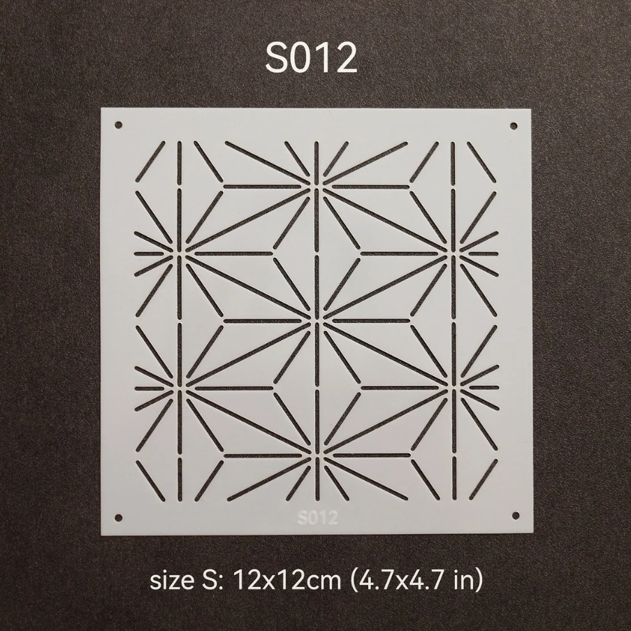 Sashiko Stencil - S012