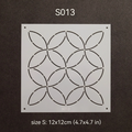 Sashiko Stencil - S013