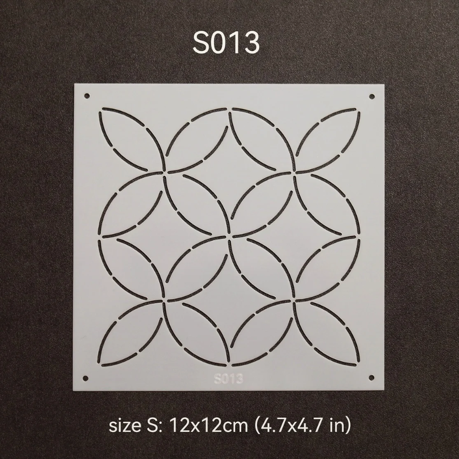 Sashiko Stencil - S013